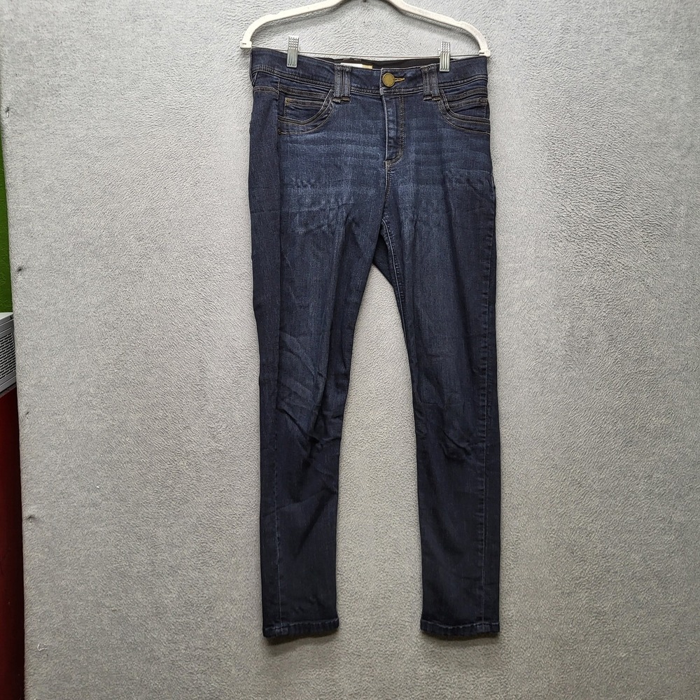 Democracy Women Jeans 8 Dark Blue Denim Ab Technology 28" Inseam